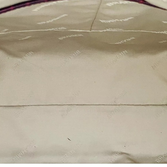 Brahmin Large Duxbury Satchel Ruby Ombre Red Dark Berry 40th Anniversary NWT - Picture 7 of 8